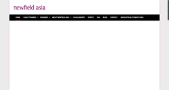 Desktop Screenshot of newfieldasia.com